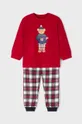 Detské pyžamo Mayoral červená