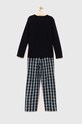 Παιδική πιτζάμα Tommy Hilfiger UB0UB00467.9BYY σκούρο μπλε AW22