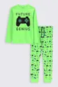 πράσινο Παιδικές βαμβακερές πιτζάμες Coccodrillo Για αγόρια