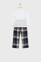 Детска пижама Abercrombie & Fitch KI213.2217 бял AW22