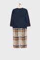 Παιδική πιτζάμα Abercrombie & Fitch KI213.2217 σκούρο μπλε AW22