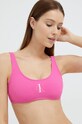Calvin Klein biustonosz kąpielowy bez fiszbinów różowy KW0KW01883.9BYY