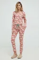 ροζ Βαμβακερές πιτζάμες Tom Tailor Γυναικεία