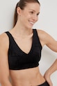Σουτιέν DKNY πλεκτό ύφασμα μαύρο DP2T9087