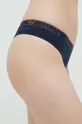 granatowy Emporio Armani Underwear stringi