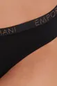 μαύρο Brazilian στρινγκ Emporio Armani Underwear 2-pack
