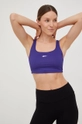 fialová Športová podprsenka Reebok Workout Ready Dámsky