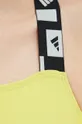 żółty adidas Performance jednoczęściowy strój kąpielowy Tape