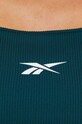 Sportovní podprsenka Reebok Workout Ready zelená HH8084