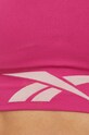 Športová podprsenka Reebok Workout Ready ružová HI6915