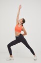 Športová podprsenka Reebok Running Essentials HK4775 oranžová AW22