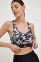 Športová podprsenka Reebok Modern Safari čierna HG3833