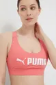 розовый Спортивный бюстгальтер Puma Fit Женский
