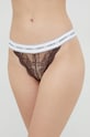 Gaćice Guess BELLE čipka ljubičasta O97E01.KBBT0