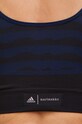 Спортивный бюстгальтер adidas Performance Marimekko HH7322 тёмно-синий