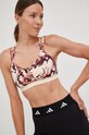 Спортивний бюстгальтер adidas Performance Yoga Essentials Studio легко ущільнена бежевий HL6114
