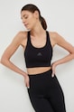 Adidas Performance sutien sport Run For The Ocean negru HL6132