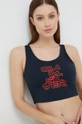 μαύρο Bikini top Quiksilver X Stranger Things Γυναικεία