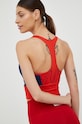 Odzież adidas Performance biustonosz sportowy Marimekko HH7316 czerwony