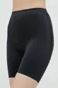czarny Spanx szorty modelujące Shaping Satin Damski