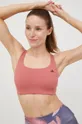 rózsaszín adidas Performance sportmelltartó jógázáshoz Coreflow Női