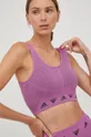 фіолетовий Спортивний бюстгальтер adidas Performance Жіночий