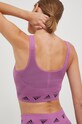 Одяг Спортивний бюстгальтер adidas Performance HL8580 фіолетовий