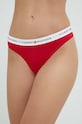Tommy Hilfiger stringi dzianina czerwony UW0UW03835.9BYY