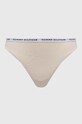 Odzież Tommy Hilfiger stringi 3-pack UW0UW02829.9BYY beżowy