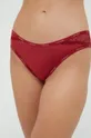 bordowy Calvin Klein Underwear brazyliany Damski