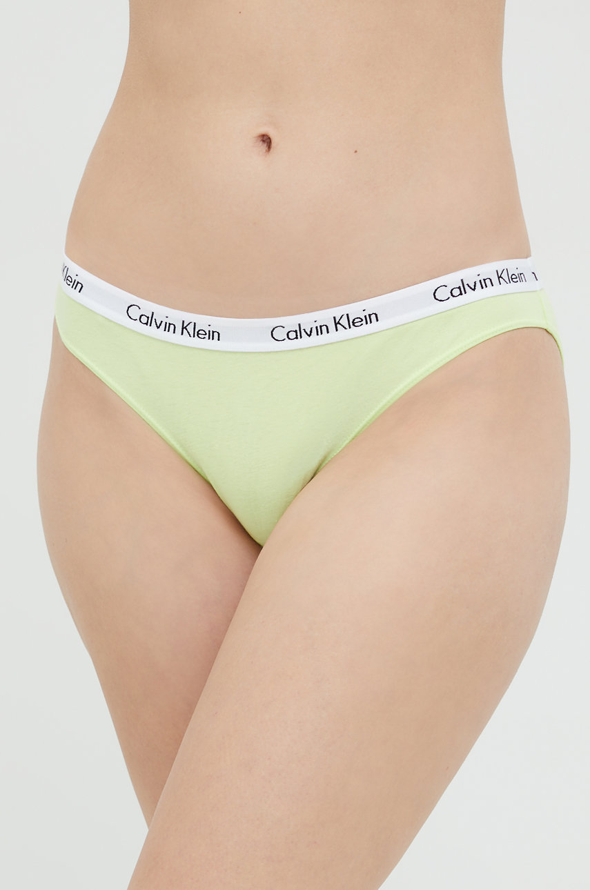 sárgászöld Calvin Klein Underwear bugyi Női