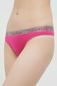 Calvin Klein Underwear tanga sima rózsaszín 000QD3539E.9BYY