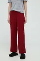 červená Pyžamové nohavice Calvin Klein Underwear Dámsky