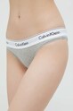 Труси Calvin Klein Underwear трикотаж сірий 000QF5981E.9BYY