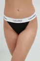 czarny Calvin Klein Underwear stringi Damski