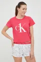 ροζ Πιτζάμα Calvin Klein Underwear Γυναικεία