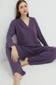 ljubičasta Dugi doljnji dio pidžame United Colors of Benetton Ženski