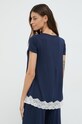 United Colors of Benetton tricou de pijama 3Z123M314.13C bleumarin AW22
