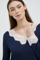Дрехи Горнище на пижама с дълги ръкави United Colors of Benetton 3Z123M856.13C тъмносин