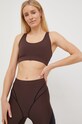 Oblečenie Športová podprsenka P.E Nation Rudimental 22PE3C001 hnedá