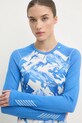 Функціональний лонгслів Helly Hansen LIFA MERINO блакитний 49379
