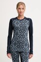 Helly Hansen longsleeve funkcyjny LIFA MERINO outdoor granatowy 49379