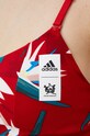 adidas Performance biustonosz do jogi thebe magugu studio HM9256 czerwony