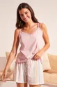 różowy women'secret piżama Damski