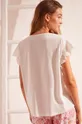 biały women'secret t-shirt piżamowy Mix & Match