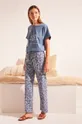 jasny niebieski women'secret spodnie piżamowe Mix & Match Damski