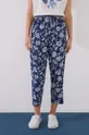 niebieski women'secret spodnie piżamowe Mix & Match Damski