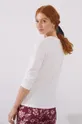 λευκό Βαμβακερή μπλούζα πιτζάμας με μακριά μανίκια women'secret Mix & Match