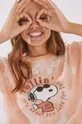 Βαμβακερή πιτζάμα μπλουζάκι women'secret Snoopy