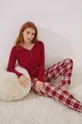 women'secret hosszú ujjú pamut pizsama felső Mix & Match Nordic Xmas Női